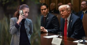 Claudia Sheinbaum y Donald Trump sostienen llamada tras abatimiento de "El Mencho"